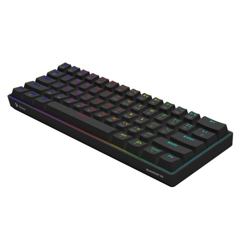 Klawiatura mechaniczna BLACKOUT X2 OUTEMU Peach Silent, Hot Swap Klawiatura mechaniczna BLACKOUT X2 OUTEMU Peach Silent, Hot Swap