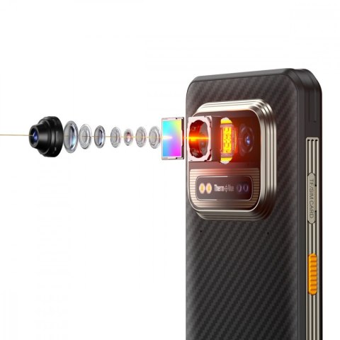 Smartfon Armor 25T 4G 8/256GB IP69K termowizja Frost Black Smartfon Armor 25T 4G 8/256GB IP69K termowizja Frost Black