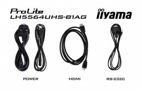 Monitor 55 cali LH5564UHS-B1AG, 24/7,VA,ANDROID14,4K,500cd,5000:1, 2xHDMI ,USB-C,RJ45, RS-232c, IR, 2x10W, 2xUSB, UCHWYT ŚCIE Monitor 55 cali LH5564UHS-B1AG, 24/7,VA,ANDROID14,4K,500cd,5000:1, 2xHDMI ,USB-C,RJ45, RS-232c, IR, 2x10W, 2xUSB, UCHWYT ŚCIE