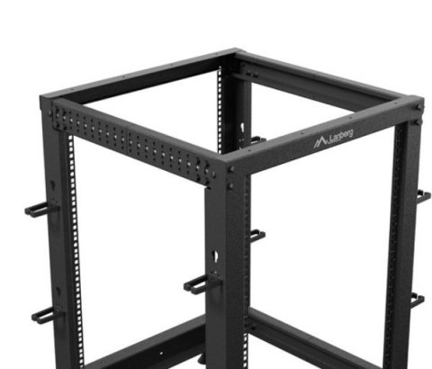 Open rack 19'' 15U 600x600-1100 regulowany czarny Open rack 19'' 15U 600x600-1100 regulowany czarny