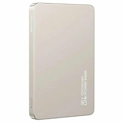 PowerBank 5000mAh 20W Indukcyjny Magsafe PD Fast Charge tytanowy PowerBank 5000mAh 20W Indukcyjny Magsafe PD Fast Charge tytanowy