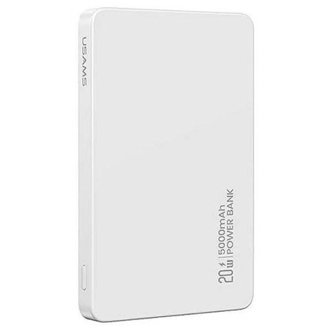 Powerbank 5000mAh 20W indukcyjny MagSafe PD biały Powerbank 5000mAh 20W indukcyjny MagSafe PD biały
