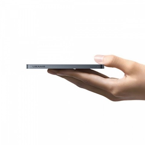 Powerbank 5000mAh 20W indukcyjny Magsafe PD Fast Charge szary Powerbank 5000mAh 20W indukcyjny Magsafe PD Fast Charge szary