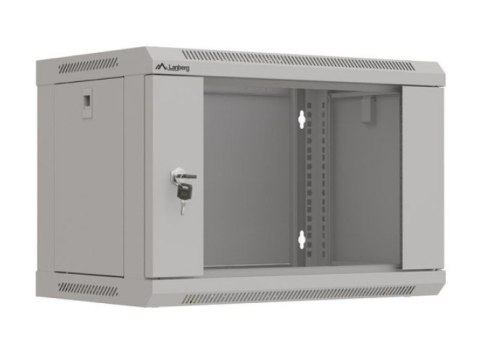 Szafa instalacyjna rack wisząca 19" 6U 540x350 szara drzwi przeszklone ( flat pack) Szafa instalacyjna rack wisząca 19" 6U 540x350 szara drzwi przeszklone ( flat pack)