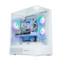 Obudowa P40 Prism Mid-Tower szkło hartowane biała