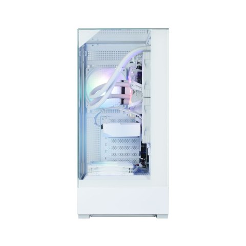 Obudowa P40 Prism Mid-Tower szkło hartowane biała Obudowa P40 Prism Mid-Tower szkło hartowane biała