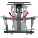 Sufitowy elektryczny uchwyt do TV MC-490 obsługa TUYA, max VESA 600x400, obrót 90st. 32-75', max 35 kg