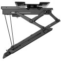 Sufitowy elektryczny uchwyt do TV MC-490 obsługa TUYA, max VESA 600x400, obrót 90st. 32-75', max 35 kg