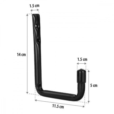 Uchwyt ścienny na opony, MC-488 x2 sztuki, max 22kg Uchwyt ścienny na opony, MC-488 x2 sztuki, max 22kg