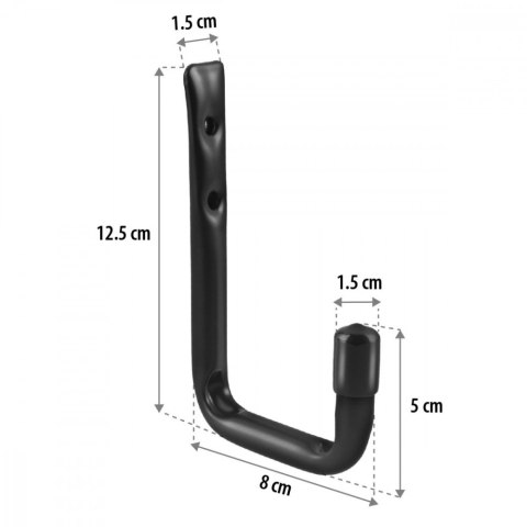 Uchwyt ścienny na opony MC-489 x2 sztuki, max 22kg Uchwyt ścienny na opony MC-489 x2 sztuki, max 22kg