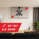 Uchwyt sufitowy elektryczny do TV, MC-492 max. 30kg, VESA 600x400, pilot, 23-55 cali