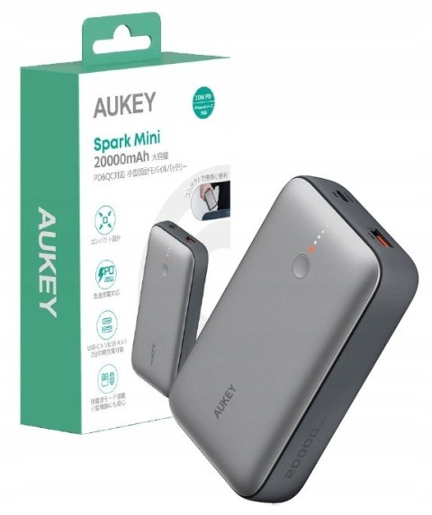PB-Y57 Mini Power Bank | 20000mAh | 22.5W | 2xUSB | PD 3.0 QC 3.0 LED PB-Y57 Mini Power Bank | 20000mAh | 22.5W | 2xUSB | PD 3.0 QC 3.0 LED