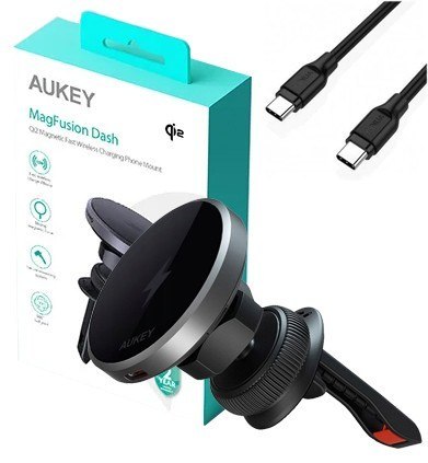 HD-MC13 ładowarka samochodowa bezprzewodowa Qi2 15W 3A + kabel USB-C HD-MC13 ładowarka samochodowa bezprzewodowa Qi2 15W 3A + kabel USB-C