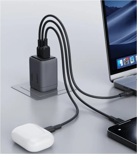 PA-C5 ładowarka sieciowa 3xUSB (2xUSB-C i 1xUSB-A) 100W 5A QC5.0 PD3.0 AFC PPS FCP SCP PA-C5 ładowarka sieciowa 3xUSB (2xUSB-C i 1xUSB-A) 100W 5A QC5.0 PD3.0 AFC PPS FCP SCP