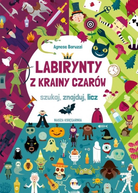 Książeczka Labirynty z Krainy Czarów Książeczka Labirynty z Krainy Czarów