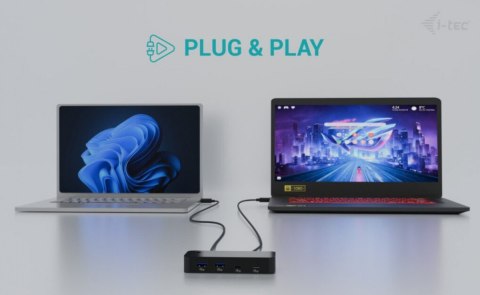 Universal KVM HUB 2x USB-C + 2x USB-A 3.0 Universal KVM HUB 2x USB-C + 2x USB-A 3.0