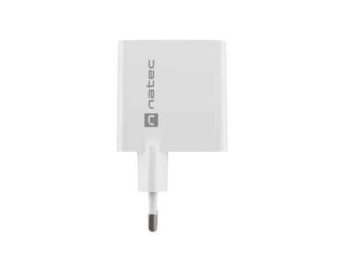 Ładowarka sieciowa Ribera GAN 1X USB-A + 1X USB-C 45W Biała Ładowarka sieciowa Ribera GAN 1X USB-A + 1X USB-C 45W Biała