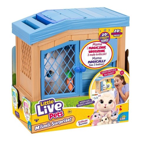 Zestaw Little Live Pets Mama Surprise króliki Zestaw Little Live Pets Mama Surprise króliki
