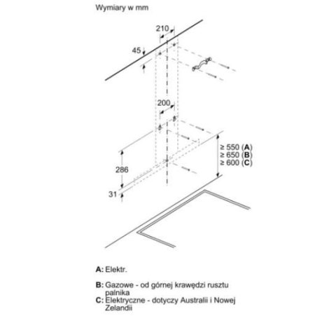 Okap kominowy DWB96BC60 Okap kominowy DWB96BC60