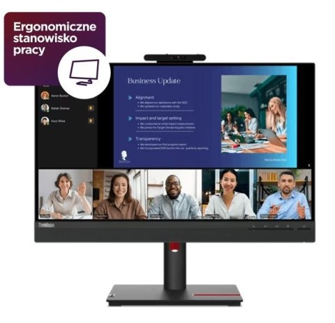 Monitor 23.8 cala ThinkVision T24v-30 WLED LCD 63D8MAT3EU Monitor 23.8 cala ThinkVision T24v-30 WLED LCD 63D8MAT3EU