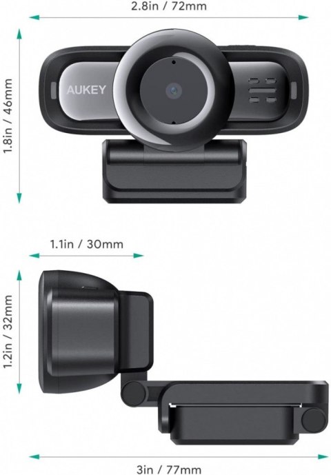 PC-LM3 kamera internetowa USB | Full HD 1920x1080 | Autofocus | 1080p | 30fps | Mikrofony stereo PC-LM3 kamera internetowa USB | Full HD 1920x1080 | Autofocus | 1080p | 30fps | Mikrofony stereo