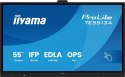 Monitor 55 cali TE5513A-B1AG INFRARED,40pkt,IPS,4K,7H,450cd/m2, WiFi,USB, ANDROID 14, Google EDLA,2x20W, UCHWYT CIENNY