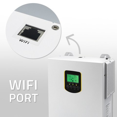 Hybrydowy inwerter solarny Off-Grid 2.5kVA | 2.5kW | 100A | MPPT | LCD | BMS | Sinus Hybrydowy inwerter solarny Off-Grid 2.5kVA | 2.5kW | 100A | MPPT | LCD | BMS | Sinus