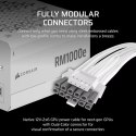 Zasilacz RM1000e WHITE 80+GOLD F.MODULAR ATX3.1