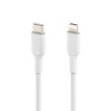 Kabel BoostCharge USB-C do Lightning 1m biały
