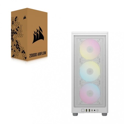 Obudowa 2000D AIRFLOW RGB Mini-ITX Biała Obudowa 2000D AIRFLOW RGB Mini-ITX Biała