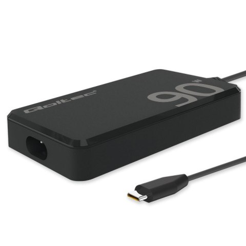 Ładowarka sieciowa 90W GaN Fast SLIM | PD | 5-20V | 4.5A | USB-C 3.1 | Laptop | MacBook | Smartfon | +kabel Ładowarka sieciowa 90W GaN Fast SLIM | PD | 5-20V | 4.5A | USB-C 3.1 | Laptop | MacBook | Smartfon | +kabel