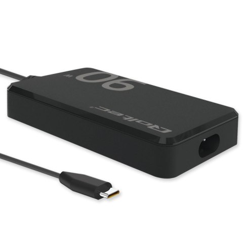 Ładowarka sieciowa 90W GaN Fast SLIM | PD | 5-20V | 4.5A | USB-C 3.1 | Laptop | MacBook | Smartfon | +kabel Ładowarka sieciowa 90W GaN Fast SLIM | PD | 5-20V | 4.5A | USB-C 3.1 | Laptop | MacBook | Smartfon | +kabel
