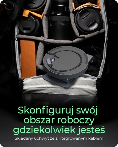 Uchwyt na tableta/smartfona z wbudowaną stacją dokujacą IB-TH100-DK Uchwyt na tableta/smartfona z wbudowaną stacją dokujacą IB-TH100-DK