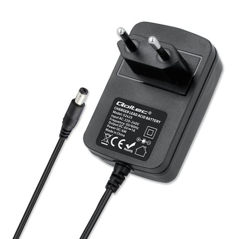 Automatyczna ładowarka do akumulatora AGM GEL STD 6V | 1A | Prostownik z sygnalizatorem LED Automatyczna ładowarka do akumulatora AGM GEL STD 6V | 1A | Prostownik z sygnalizatorem LED