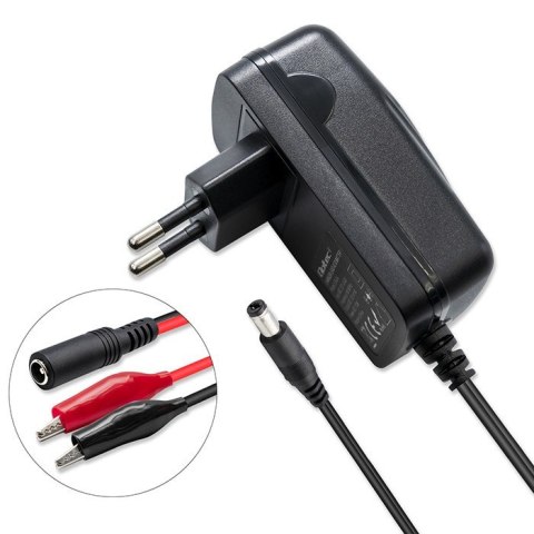 Automatyczna ładowarka do akumulatora AGM GEL STD 6V | 1A | Prostownik z sygnalizatorem LED Automatyczna ładowarka do akumulatora AGM GEL STD 6V | 1A | Prostownik z sygnalizatorem LED