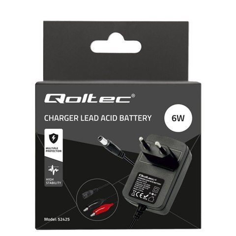 Automatyczna ładowarka do akumulatora AGM GEL STD 6V | 1A | Prostownik z sygnalizatorem LED Automatyczna ładowarka do akumulatora AGM GEL STD 6V | 1A | Prostownik z sygnalizatorem LED