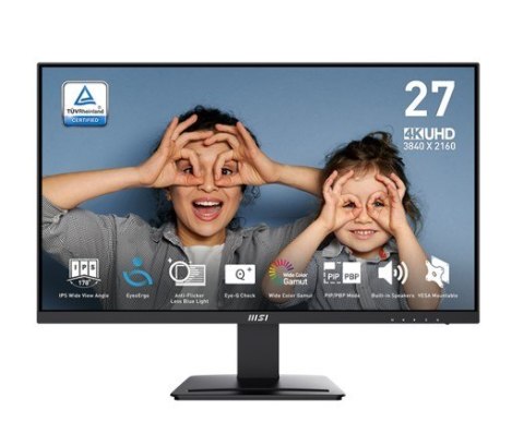 Monitor PRO MP273U 27 cali LED/UHD/Flat/60Hz/Black Monitor PRO MP273U 27 cali LED/UHD/Flat/60Hz/Black