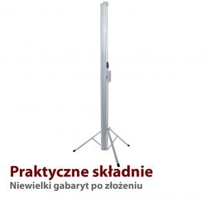 Ekran ręczny na statywie 4:3 84" 170x127cm TS-84 4:3 Ekran ręczny na statywie 4:3 84" 170x127cm TS-84 4:3