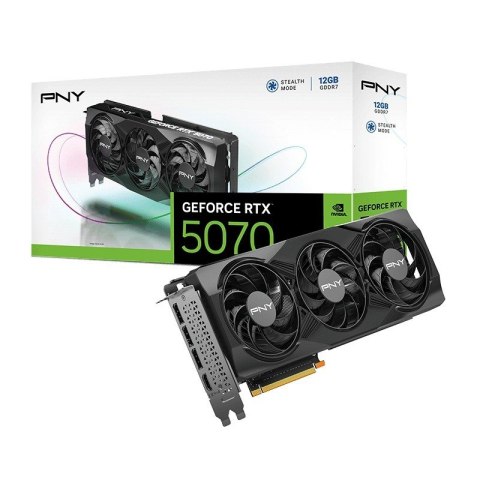 Karta graficzna GeForce RTX 5070 STD12GB VCG507012TFXPB1 Karta graficzna GeForce RTX 5070 STD12GB VCG507012TFXPB1