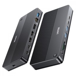 Stacja dokująca 13w1 USB-C, HDMI 2.1,DP 2.0,RJ45,10GBPs;D1104A01