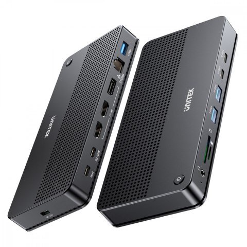 Stacja dokująca 13w1 USB-C, HDMI 2.1,DP 2.0,RJ45,10GBPs;D1104A01 Stacja dokująca 13w1 USB-C, HDMI 2.1,DP 2.0,RJ45,10GBPs;D1104A01