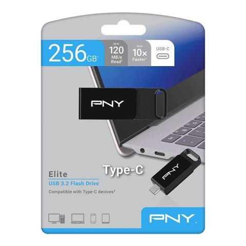 Pendrive 256GB Elite USB-C 3.2 P-FD256ELC-GE Pendrive 256GB Elite USB-C 3.2 P-FD256ELC-GE