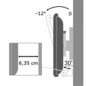 Uchwyt ścienny LCD/LED 13-37cali slim, 25kg, czarny