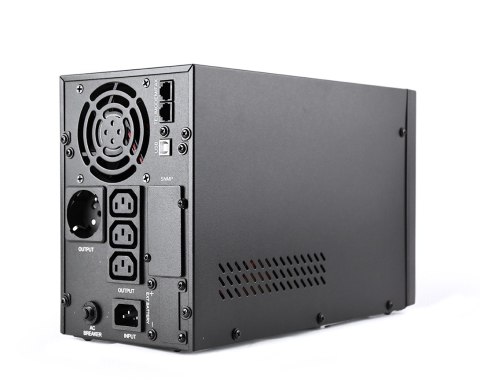 Zasilacz UPS 1000VA Line-in 3xC13 1xSchuko USB RJ45 Zasilacz UPS 1000VA Line-in 3xC13 1xSchuko USB RJ45