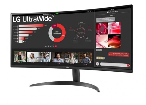 Monitor LG 34WR50QK-B 34 cale IPS Monitor LG 34WR50QK-B 34 cale IPS