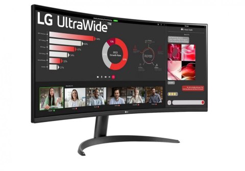 Monitor LG 34WR50QK-B 34 cale IPS Monitor LG 34WR50QK-B 34 cale IPS