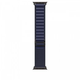 Opaska Alpine w kolorze granatu do koperty 49 mm - rozmiar L - elementy z tytanu w kolorze czarnym
