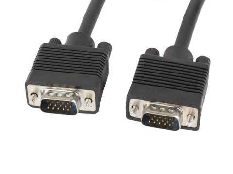 Kabel VGA Ferryt 1.8M M/M Ekran czarny Kabel VGA Ferryt 1.8M M/M Ekran czarny