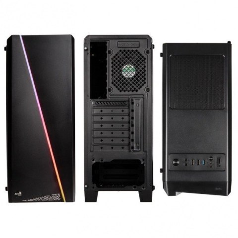Obudowa komputerowa PGS CYLON RGB ADVANCE BLACK/USB3/ATX Obudowa komputerowa PGS CYLON RGB ADVANCE BLACK/USB3/ATX