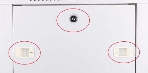 Szafka wisząca rack 6U 600x600 szara szklane drzwi Szafka wisząca rack 6U 600x600 szara szklane drzwi